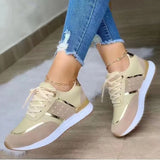 Shoes Women 2025 Spring And Autumn New Large-Size Thick-Bottomed Casual Low-Help