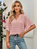 And Summer 2025 New Hot Style Women's Casual Style V Collar Pure Color Fur Ball Jacket