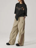 Zingj Quick Drying Paratrooper Casual Pants Men And Women In Thin Summer Loose Wide Leg Pants Logo Sports Charge
