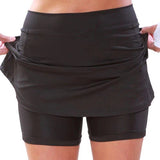Color Mid-waist Culottes Fresh And Sweet Women's Sports Casual Pants Pockets Short