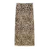 2025 New Women's Animal Print Pattern Net Tector-Smeared Tsets Half