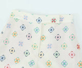 Women's Linen-Blend Printed Trousers