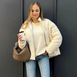Explosion Women's Autumn And Winter New Street Fashion Knit Cotton