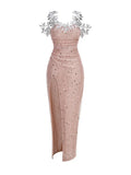 New Fashion Shoulder-Sclidless Evening Dress Summer Dress