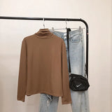 Sleeve T-shirts Women 4XL All-match Ulzzang Simple Teens Top Tees Harajuku Stylish Soft Fashion Clothing Elegant