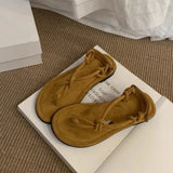 Coffee French Fine-Dip Evening Sandals Fairy Shoes Wear 2025 Summer New Holiday Flat Roman