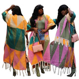 Zingj New Women's Wear Casual Color Tassel Knit