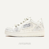 Shoes Destroy The Aesthetics Of New Chinese Small White Shoes Bread Shoes Trend Low-Tide Shoes Men's And Women's Same Board Shoes Men's Shoes Men's