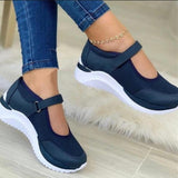 Casual Single-Shoe Women's 2025 Spring And Summer New Slope And Magic Stick Casual Large Size Sports Women's