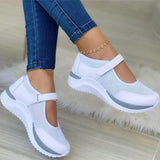 Casual Single-Shoe Women's 2025 Spring And Summer New Slope And Magic Stick Casual Large Size Sports Women's