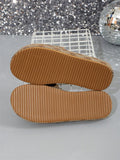 Large-Size Thick Bottom Women's Slippers 2025 New Plum Embroidered Cake Bottom Casual Women Cool