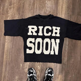 Street Fflirtion Cranium Brand New Printed T-Shirt Gothic High Street T-Shirt Round