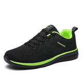 Shoes New Sports Leisure Summer Men's Breathable Comfortable Mesh Flying Running Shoes Travel Men's
