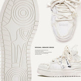 Shoes Plane Small Ticket Homemade Original National Tide Bread Shoes Men's Shoes Men's Shoes And Men's Shoes Trendy Shoes Small White