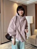 Charge Coat Female Thin Spring And Summer 2024 New Korean Version Loose Temperament Senior Sense Small Jacket-Outfit