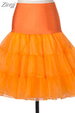 Vintage 50s 60s Women Ball Gown Tutu Skirt Swing Rockabilly Petticoat Underskirt Crinoline Fluffy Pettiskirt for