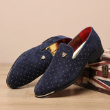 Zingj Four Seasons Black Foot Happy Shoes Lazy Man Leisure Foot Pedal Driving Fashion All-Match Wear-Resistant British