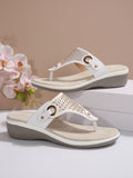 Slope With Buckle Beach Cool Drag Southeast Asia New Water Drill Clip Emptiness Thick Bottom Slippers