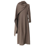 New Round Neck Atmosphere Feeling Personality Irregular Pier Shawl Coat Coat Women