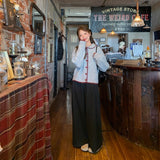 Buckle-Colored Sweater Cardigan 2025 Autumn And Winter New Korean Temperament Soft-Crein Knitted Coat