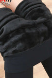 New Fashion Women's Autumn and Winter High Elasticity and Good Quality Thick Velvet Pants Warm winter christmas