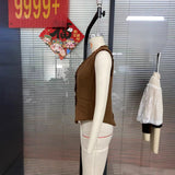 Vest Women's Sleeveless Cowboy Vest