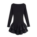 Explosion Women's New Multi-Color Hem Pressure Fold Design