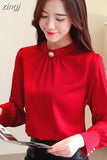 Mujer De Moda 2023 Chiffon Womens Tops and Blouses Long Sleeve Feminina Women Shirts Tops Fashion Shirt