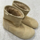 Matcha Green Snow Boots Fur Boots One In Autumn And Winter New Short Boots Round Head Flat Bottom Martin Boots Female