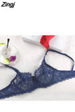Women's Lace Underwire Push Up Bra Sexy Underwear Bras For Women Bralette Lingerie