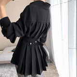 Shirt Female Design Small Spring And Autumn French Light Ripe Hong Kong Chic High-End Feeling Waist