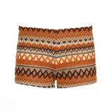 Cloth Forget The Holiday Style Retro Bead Design Hanging Neck Vest Striped Shorts Hot Beach