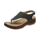 Shoes Women's 2025 Slopes And Casual Large-Size Women's Shoes Pure Color Clip Toes Comfortable And