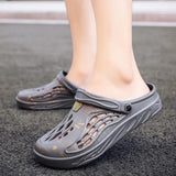 Men's Sandals Summer Outdoor Wearing Slippers Beach Cool Drag Men's Shoes Trend Dual Personality Hole Sports