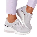 Flat-Bottomed Casual Shoes In The Autumn Of 2025 New Thick Bottom Slope And Old Dad Shoes With Slopes And Sneakers For