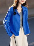 Casual Coat Women 2025 Spring And Autumn New Relaxation Feeling Small Man With Button Jacket Short