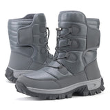 New Large Snow Boots Men And Women Plus Thick Cotton Shoes Outdoor Shoes Anti-Slip Warm Boots