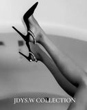 New European and American Ankle-Strap High Heels Sexy Rhinestones Pointed Stiletto