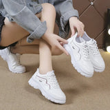 The Casual Shoes Women 2025 Autumn New Round Head Low Help In Korean Version Of The Student Small Old Father