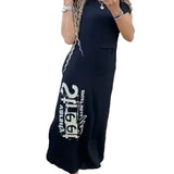 Hot Dress Station Summer Short-Sleeved