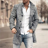 Printed Men's Coat 2025 New Wish Coat Station Wind