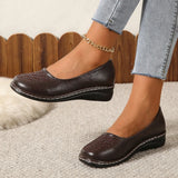 And Elderly Casual Shoes New Soft-Soled Anti-Slip Grandmother Shoes Light-Mouthed Mother Shoes 42 Large Women's
