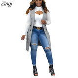 Classic Women Long Blazer Vest Elegant Office Lady Coat Female Waistcoat Causal Suits Sleeveless Jacket