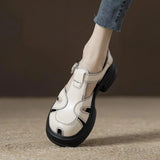 Baotou Sandals Women's New Empty Weaving Pig Nepenthes In The Summer Of