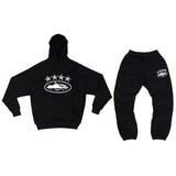 Street Loose Sweating Suit Koteiz White Sportswear Trend Hip Hop Skateboard Leisure Suit