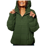 Autumn And Winter New Fashion Loose Long-Sleeved Hooded Cotton Jacket Warm