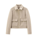 Women's Explosive Zipper Soft Jacket