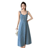 And Summer 2025 New Small French Long-Term Collection Waist Thin Design Retro Cowboy Strap