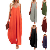 Wide Leg Trousers Women 2025 Summer New Solid-Colored Bag Casual