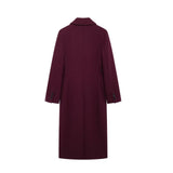 New Blended Double-Dbutled Long Coat
